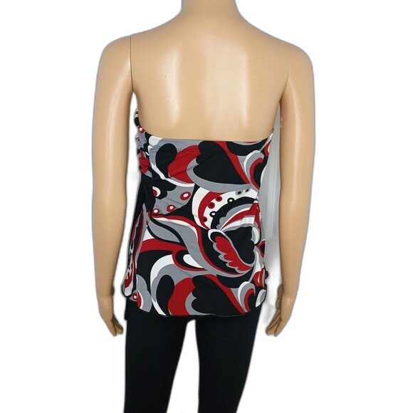 Studio Y Women's Size Medium Sleeveless Halter top Front Tie Boho Beachy Summer - Picture 4 of 6